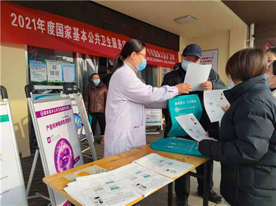 岱廟街道社區衛生服務中心開展“年終健康大盤點”健康咨詢服務，筑牢居民健康防線